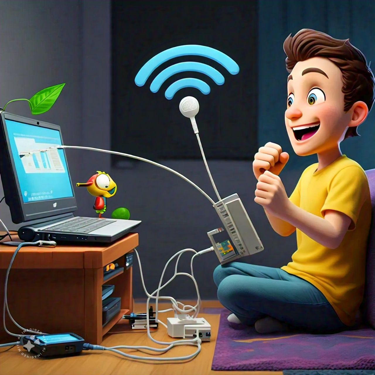 High-speed internet image